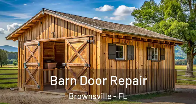 Barn Door Repair Brownsville - FL