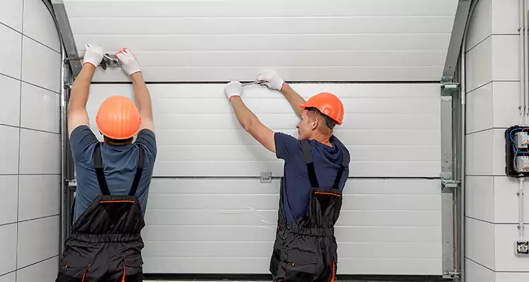 Garage Door Bottom Panel Repair in Brownsville, FL