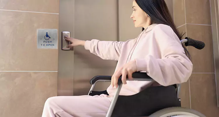 Disabled Access Push Button Repair in Brownsville, FL