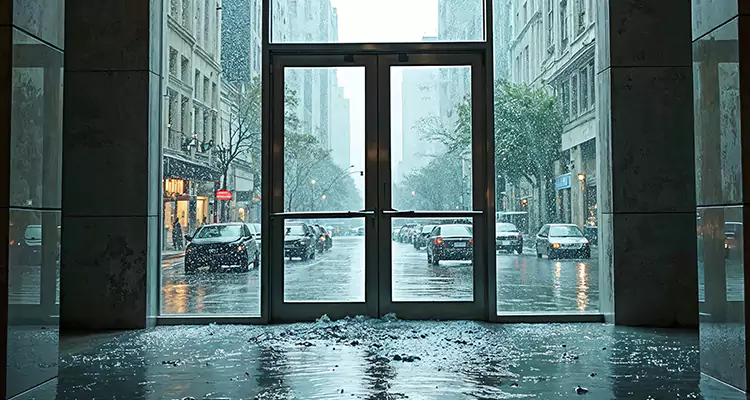 Sliding Door Leaking At Bottom Corners in Brownsville, FL