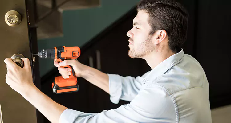 Commercial Steel Security Door Repair in Brownsville, FL