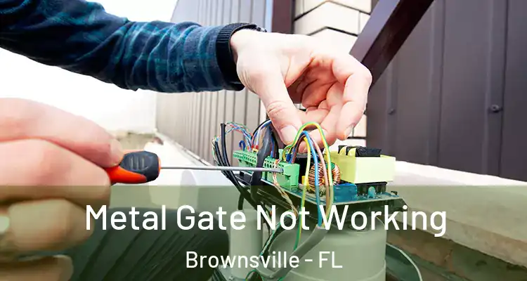 Metal Gate Not Working Brownsville - FL