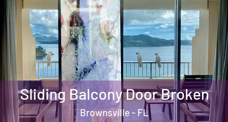 Sliding Balcony Door Broken Brownsville - FL